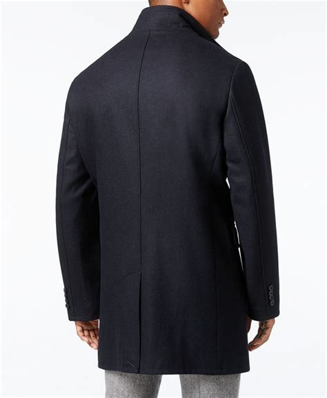 michael michael kors michael kors men's water resistant bib overcoat|Michael Kors overcoat.